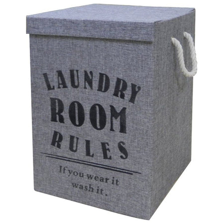 OUTLET: Esbada Skittentøykurv Laundry Room Rules