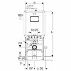 Geberit Duofix TEK Innbyggingssisterne