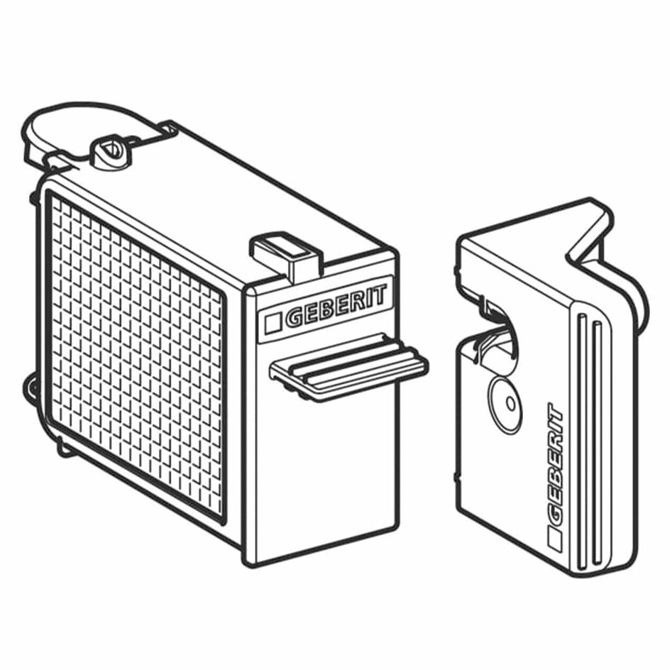 Geberit Påfyllingsboks med Filter Geberit Tilbehør toalett GE-6166183