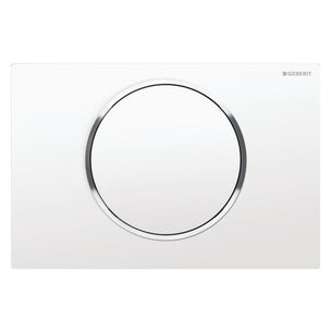 Geberit Sigma10 Rund Betjeningsplate enkeltskyll
