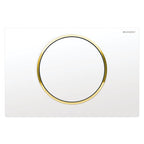 Geberit Sigma10 Rund Betjeningsplate enkeltskyll