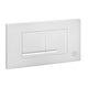 Gustavsberg Betjeningsplate XT Plast - Triomont Hvit Gustavsberg Betjeningsplate og trykknapper VIL-6025655