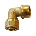 Høiax Albue for pex 1"UTVx25x23mm