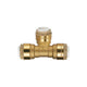 Høiax Push T-rør 15x15x15mm Høiax Rørdeler tappevann HO-5125397
