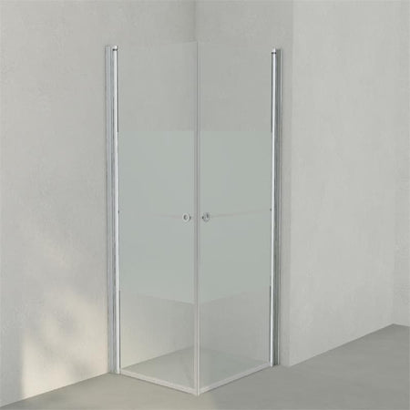 INR Dusjhjørne LINC ANGEL Frostet / Stripe Glass