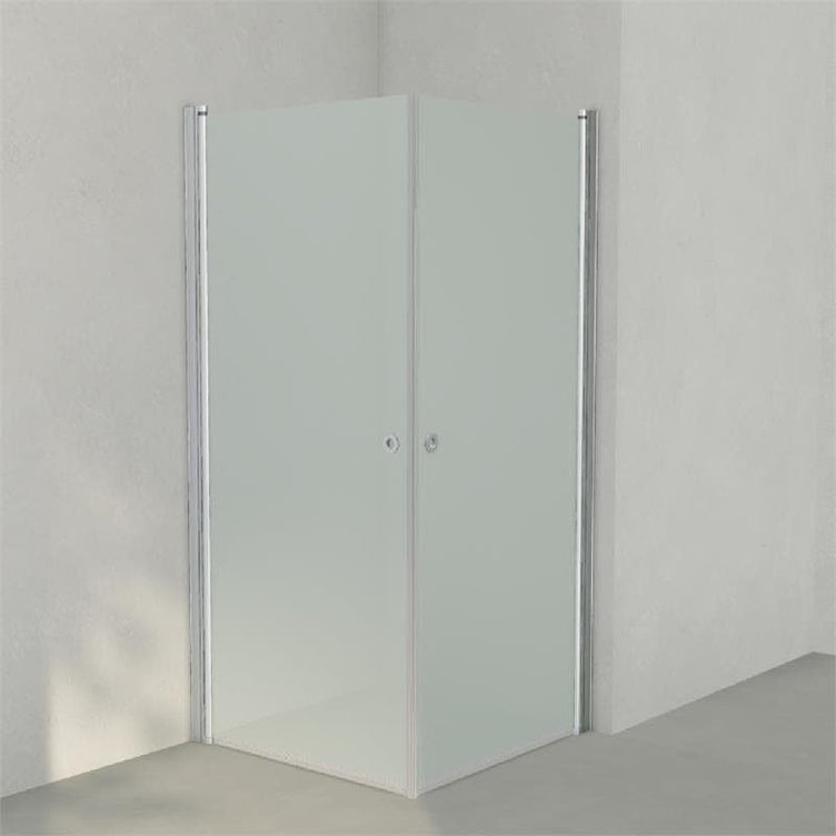 INR Dusjhjørne LINC ANGEL Frostet / Stripe Glass
