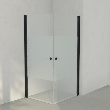INR Dusjhjørne LINC ANGEL Frostet / Stripe Glass
