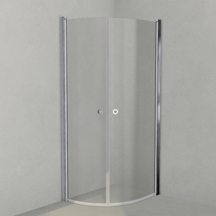 INR Dusjhjørne LINC NIAGARA Grått Glass