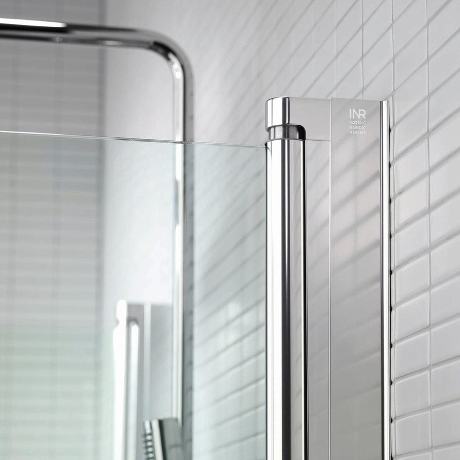 INR Dusjnisje LINC 2 Flex - klart glass INR Iconic Nordic Rooms Dusjnisje