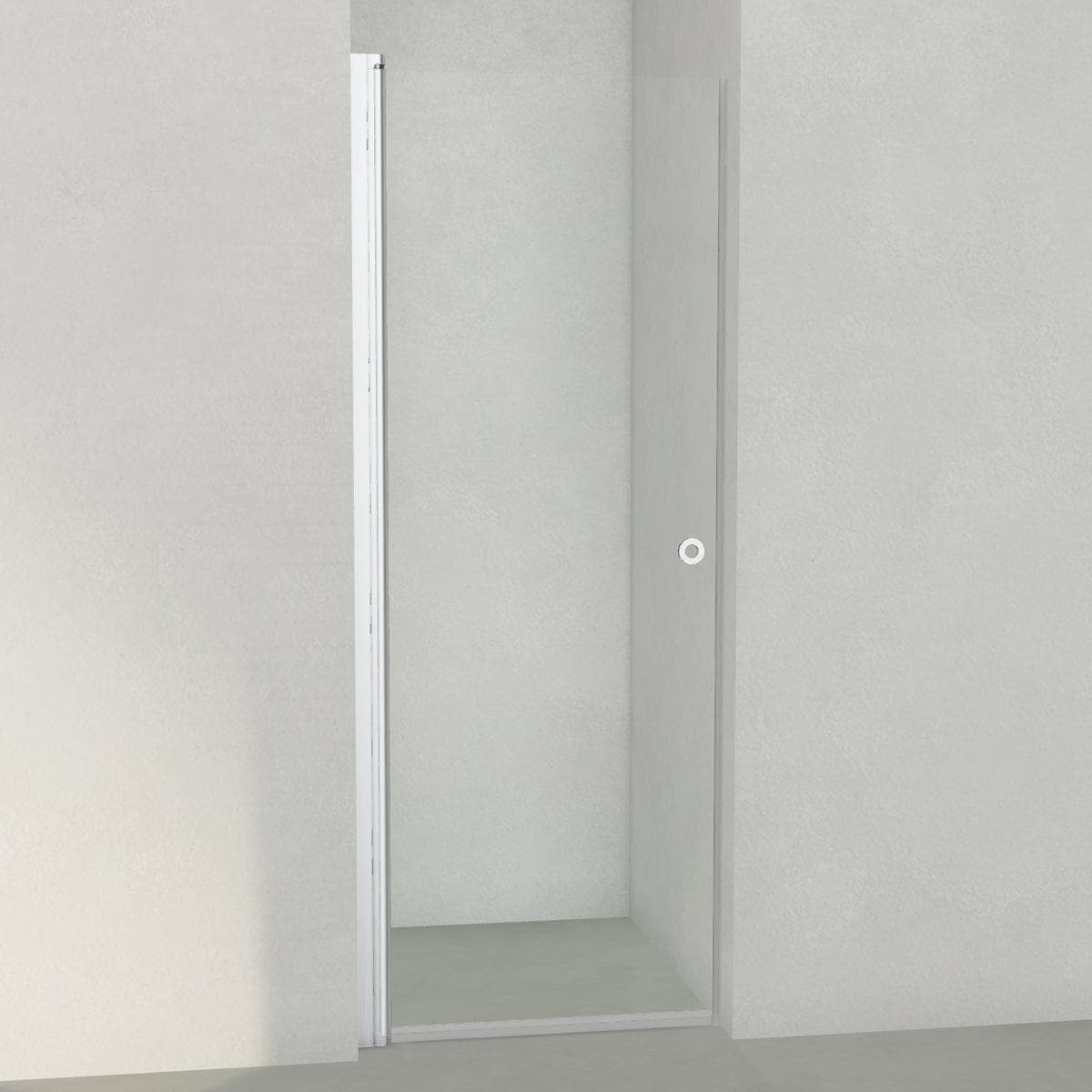 INR Dusjnisje LINC 2 Original Matt aluminium / 77,5cm / Timeless klart glass INR Iconic Nordic Rooms Dusjnisje INR-50211980