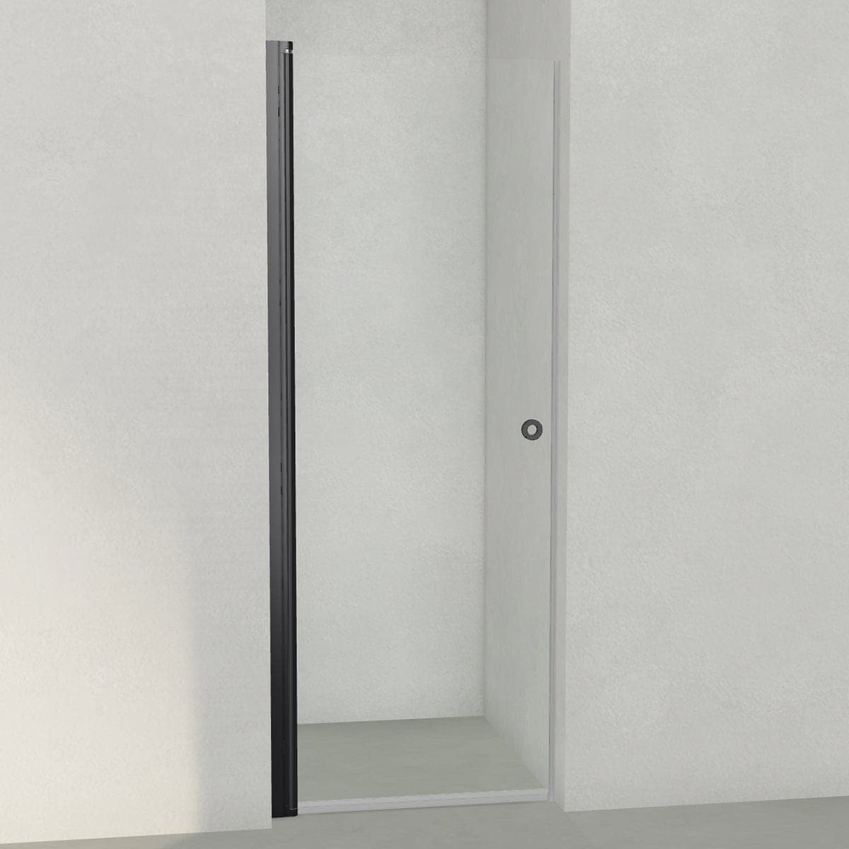 INR Dusjnisje LINC 2 Original Svart matt / 77,5cm / Timeless klart glass INR Iconic Nordic Rooms Dusjnisje INR-50211180