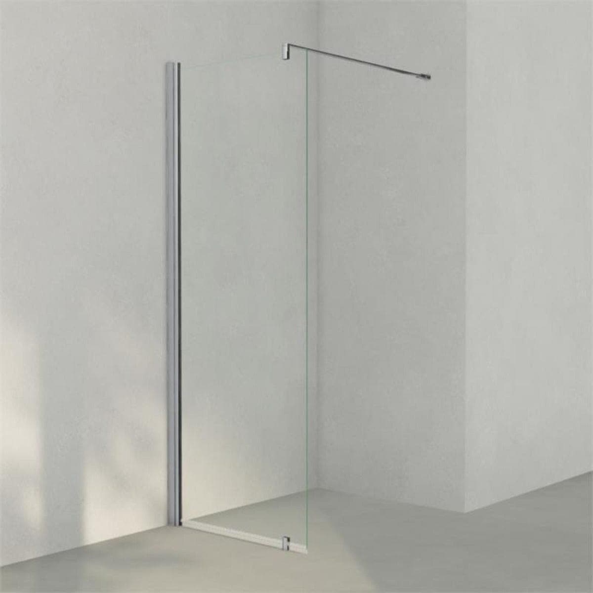 INR Dusjvegg LINC 20 Original Krom / 77,5cm / Klart glass INR Iconic Nordic Rooms Dusjvegg INR-520002380