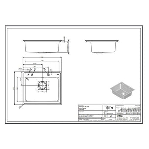 Intra Frame FR 60 SX Kjøkkenvask