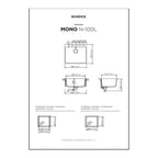 Intra Granite Mono N100 L Kjøkkenvask