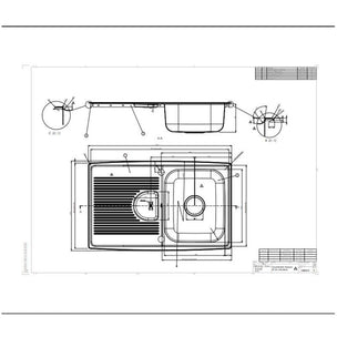Intra Horizon 815SR Kjøkkenvask