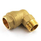 Isiflo Albu med Utvendig Gjenger 20mmx1/2" Isiflo Albue PE AH-2562024