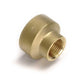 Isiflo Messing Overgangsmuffe 1 1/2"x1 1/4" Isiflo Overgangsmuffe AH-5020325