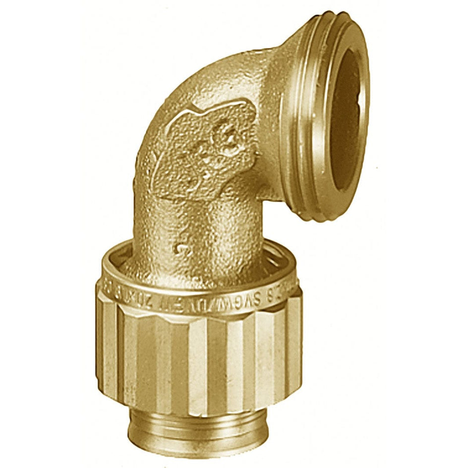 JRG Sanipex Albue for Fordeler 1"x20mm - utvendig gjenge JRG Sanipex Tilbehør fordeler tappevann AR-5112206