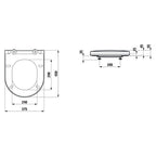 Laufen Sonar Toalettsete Soft-Close