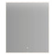 Linn Bad Vange Speil med lyramme og farget kant Svart matt / 60cm Linn Bad Baderomsspeil LB-28606