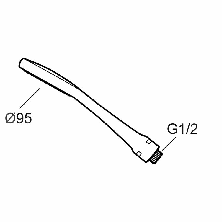 Mora Cera S5 dusjhode - Sparedusj 6 l/m