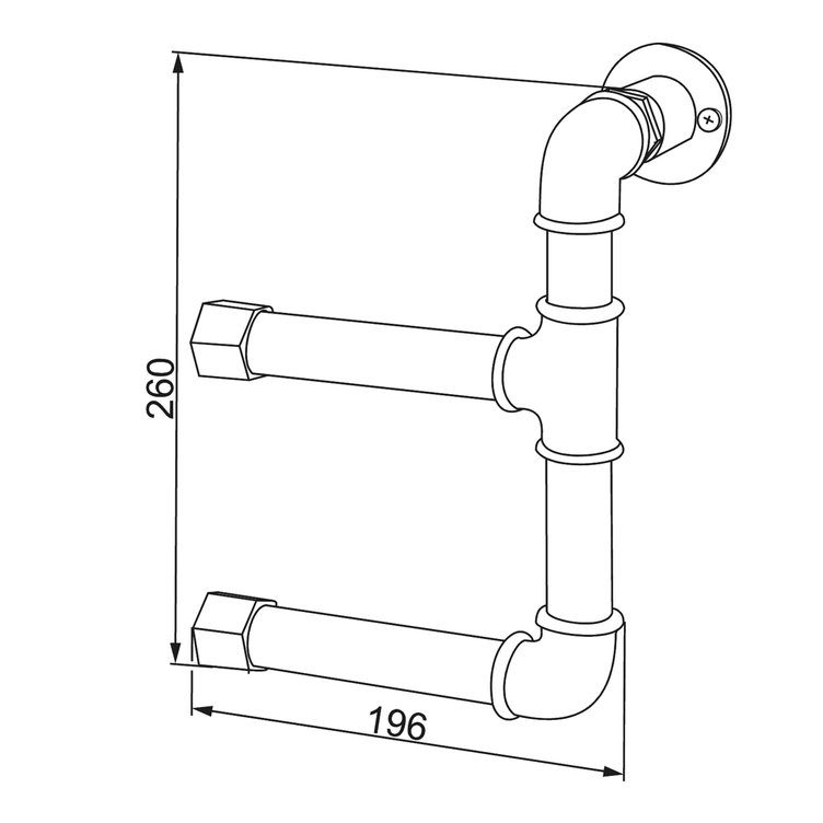 Mora Garden Dorullholder Dobbel