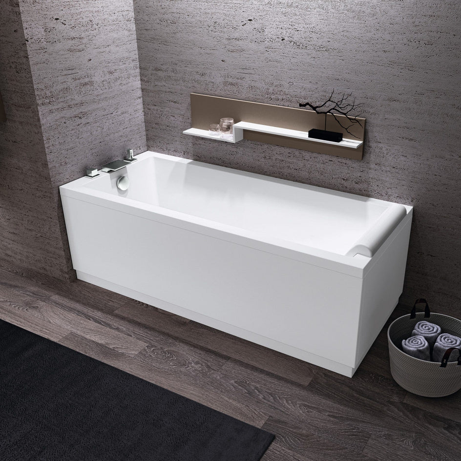 Novellini Calos Badekar 150-180cm Novellini Firkantet badekar