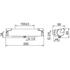 Oras Optima Dusjbatteri 7160