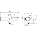Oras Oramix Dusjbatteri 7264