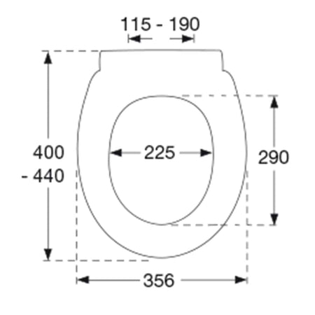 Pressalit 752 Toalettsete
