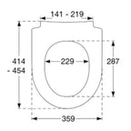 Pressalit Sway D 934 Toalettsete
