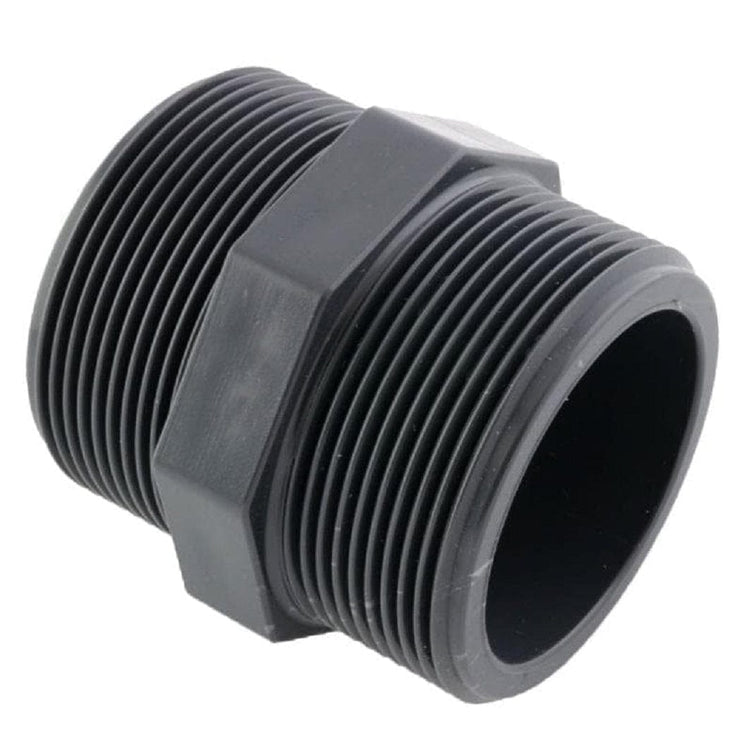 PVC Ansatsnippel utvendig gjenget