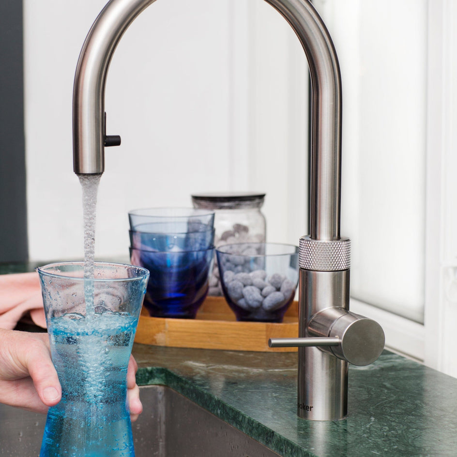 Quooker Flex alt-i-ett kjøkkenarmatur med uttrekksslange Quooker Kjøkkenarmatur