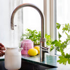 Quooker Flex alt-i-ett kjøkkenarmatur med uttrekksslange