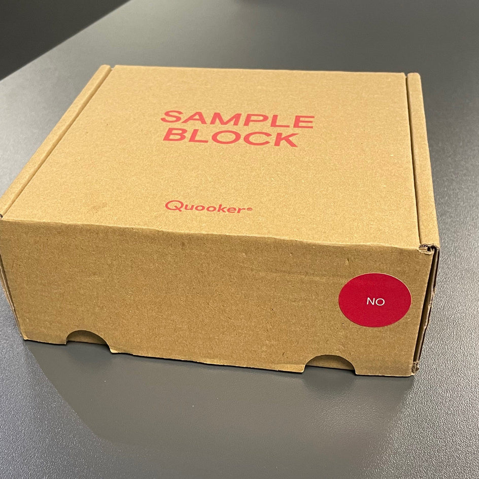 Quooker sample block - GRATIS FARGEPRØVE Quooker Tilbehør blandebatteri QU-QM10018