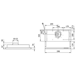 Røroshetta 392-12/16 Uttrekksventilator