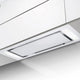 Røroshetta Aria Ventilator 52/77cm Hvit / 60cm RørosHetta Kjøkkenvifte RO-7927