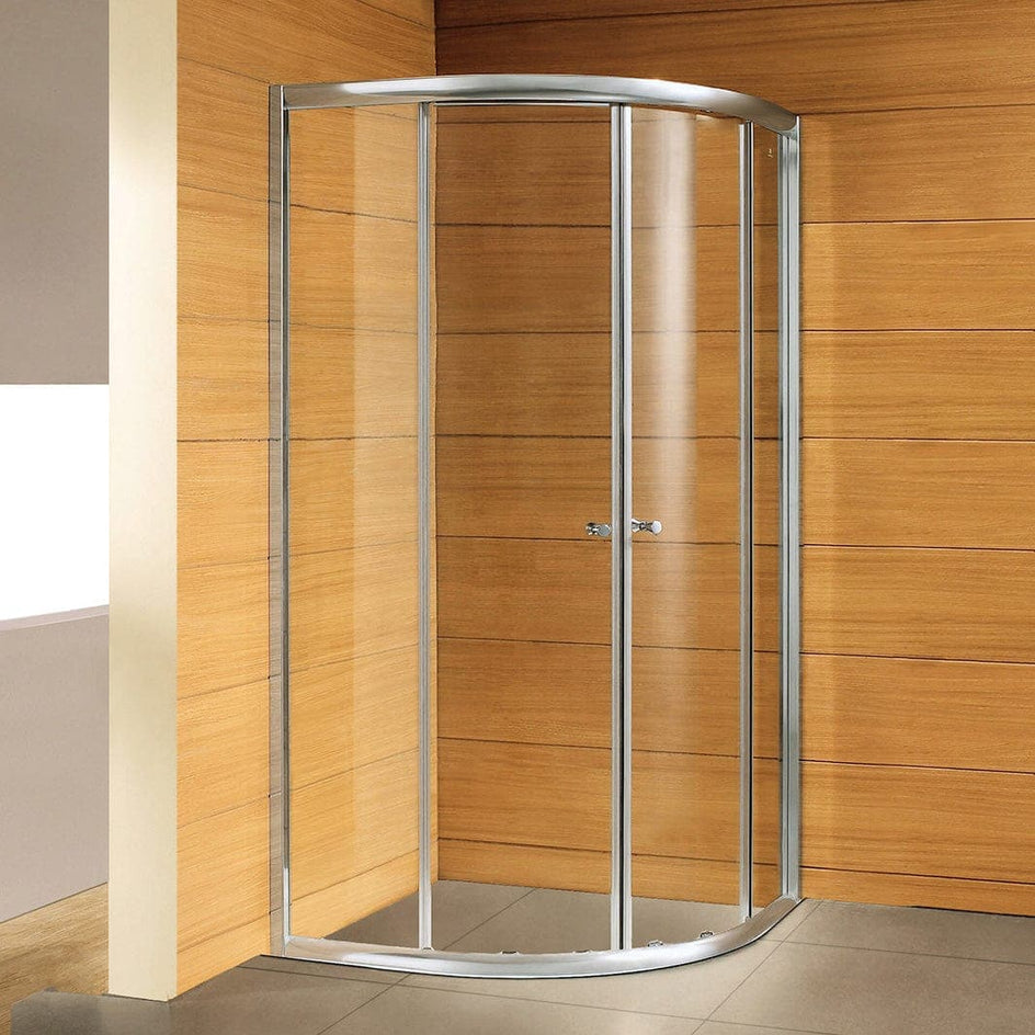 Sanipro Dusjhjørne Silje - SAFE Laminert glass Krom / 80x80cm / Laminert glass Sanipro Dusjhjørne SA-2018