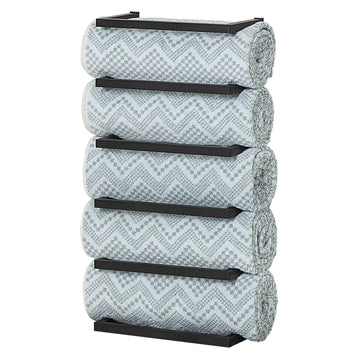 Sealskin Carre håndklehylle 5 for vegg