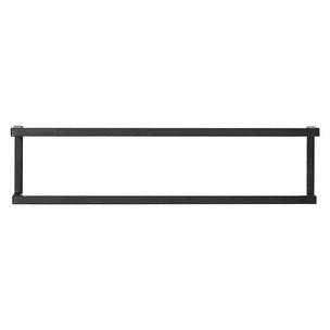 Sealskin Carre håndklestativ 2 for vegg svart matt