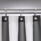 Sealskin Linje Dusjforheng hvite striper