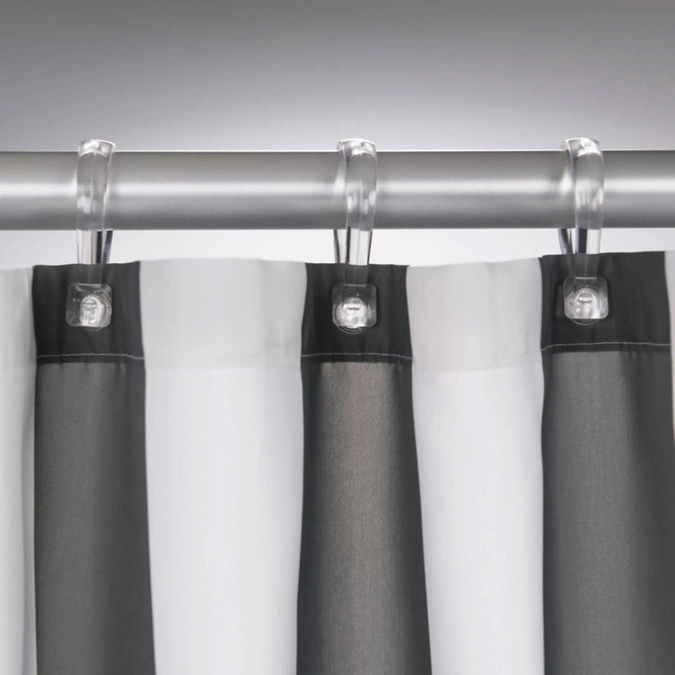 Sealskin Linje Dusjforheng hvite striper