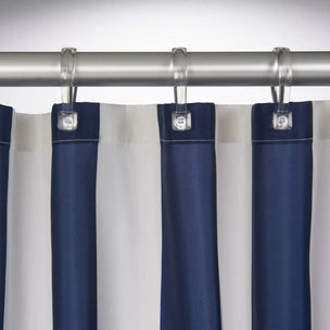 Sealskin Linje Dusjforheng hvite striper