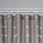 OUTLET: Sealskin Speckles dusjforheng i tekstil