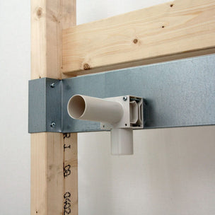 Smartline Bend PP 90° med Veggfeste
