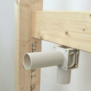 Smartline Bend PP 90° med Veggfeste