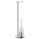 Smedbo FK312 Toalettpapirholder/Børste Krom Smedbo Toalettrullholder SM-FK312