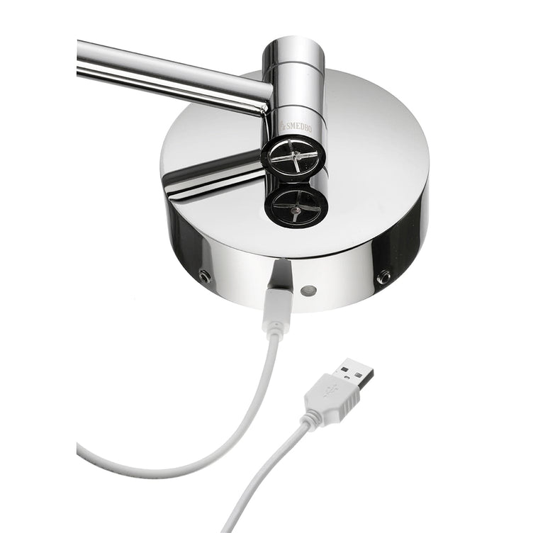 Smedbo Outline FK487EP Sminkespeil 7x LED Krom