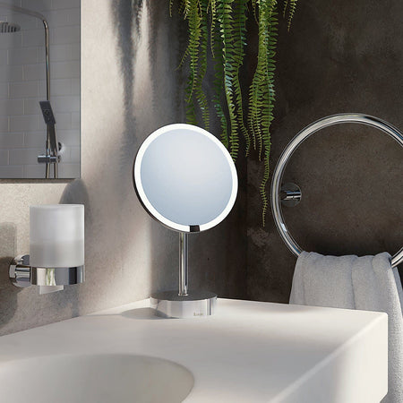 Smedbo Outline FK488EP Sminkespeil 7x LED Krom