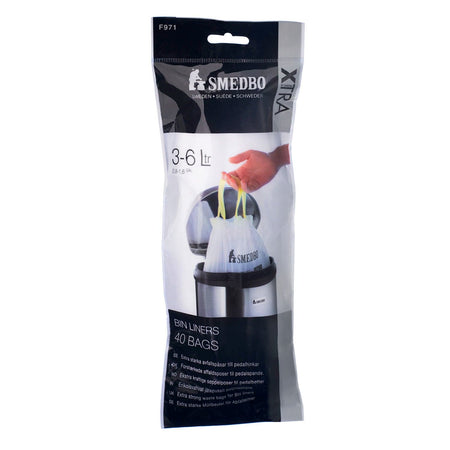 Smedbo FK665 Pedalbøtte 6 Liter Svart matt